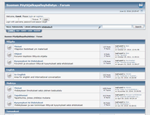 Tablet Screenshot of forum.subu.fi